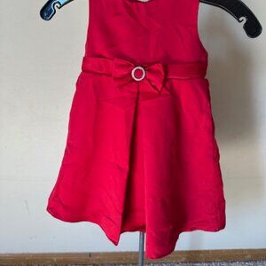 Red Sleeveless Dress   8426